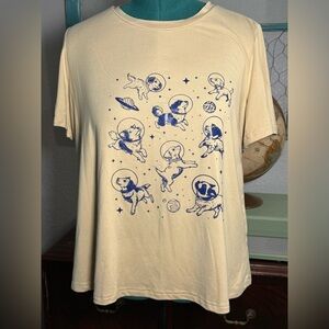Astronaut Dogs T shirt